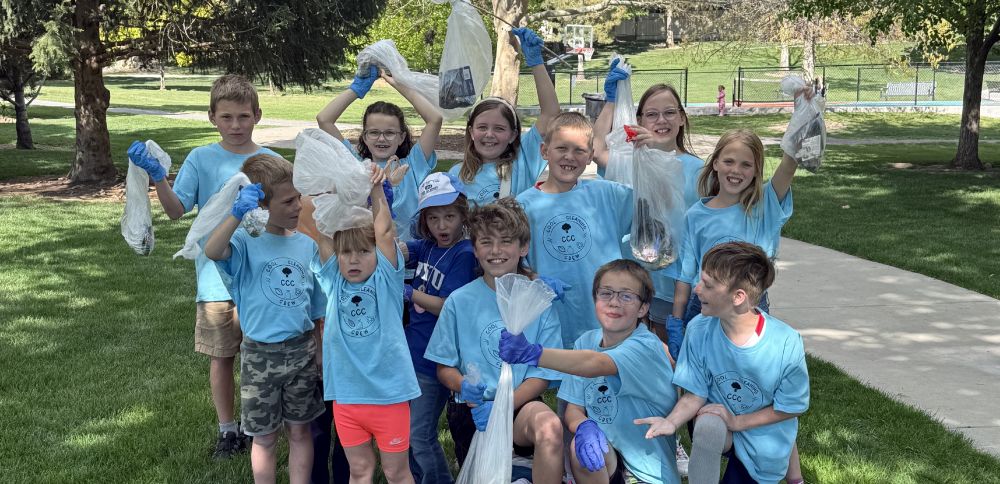 Springville boys start park cleaning club to 'help the world'