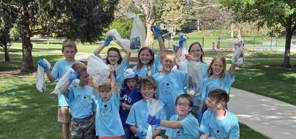 Springville boys start park cleaning club to 'help the world'