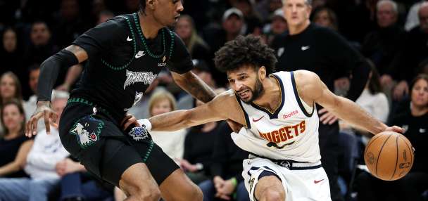Jaden McDaniels leads Timberwolves on both ends of the court in 110-98 clincher to oust Nuggets in 6