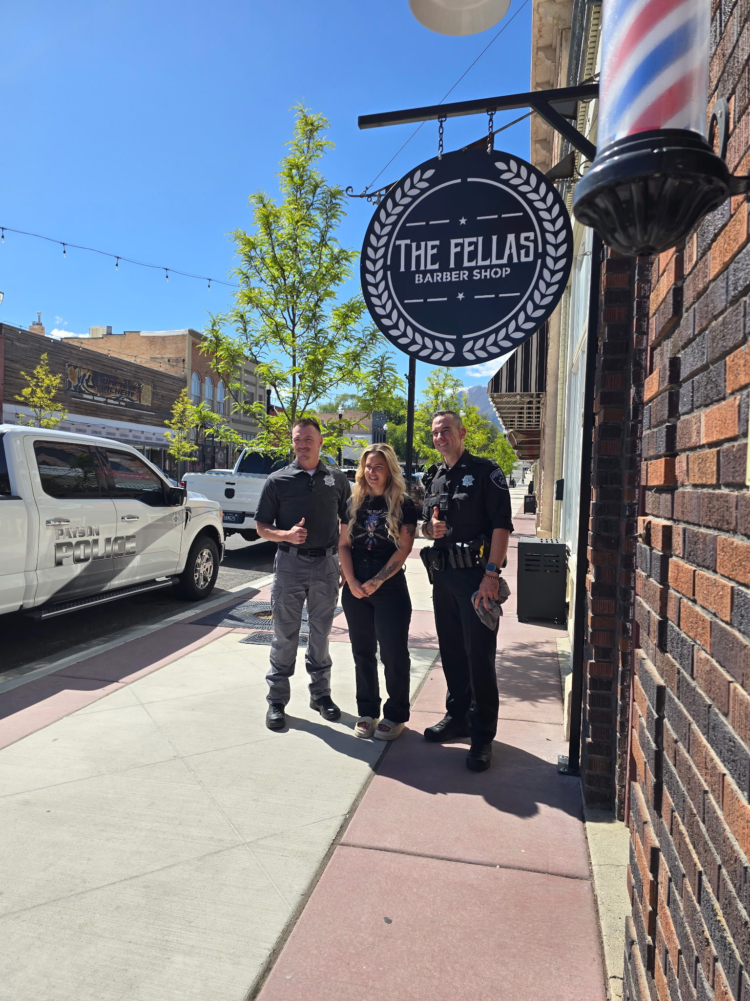 Local barbershop donates proceeds to help Payson police buy K-9