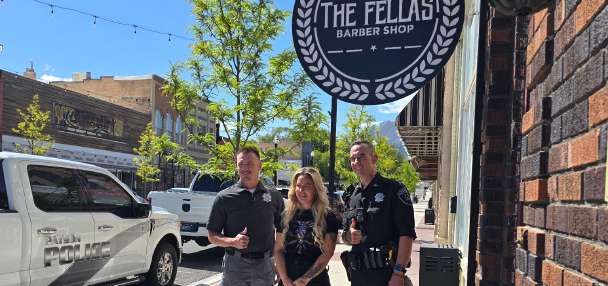 Local barbershop donates proceeds to help Payson police buy K-9