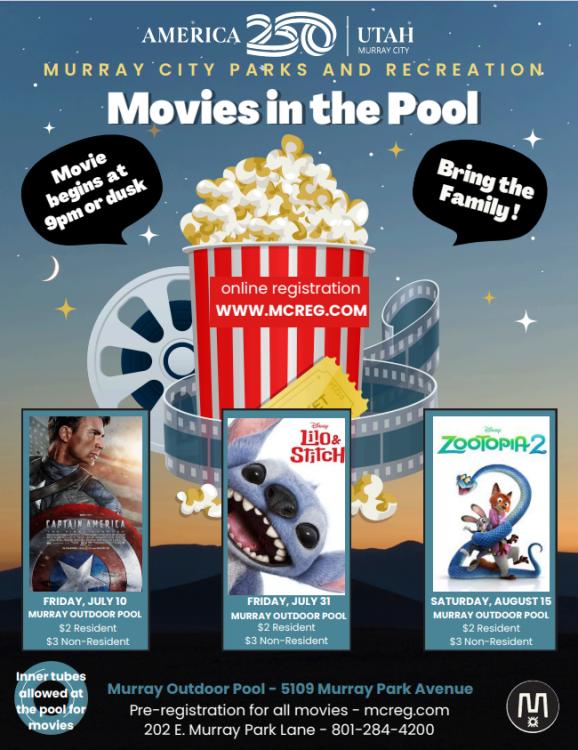 Movies in the Pool