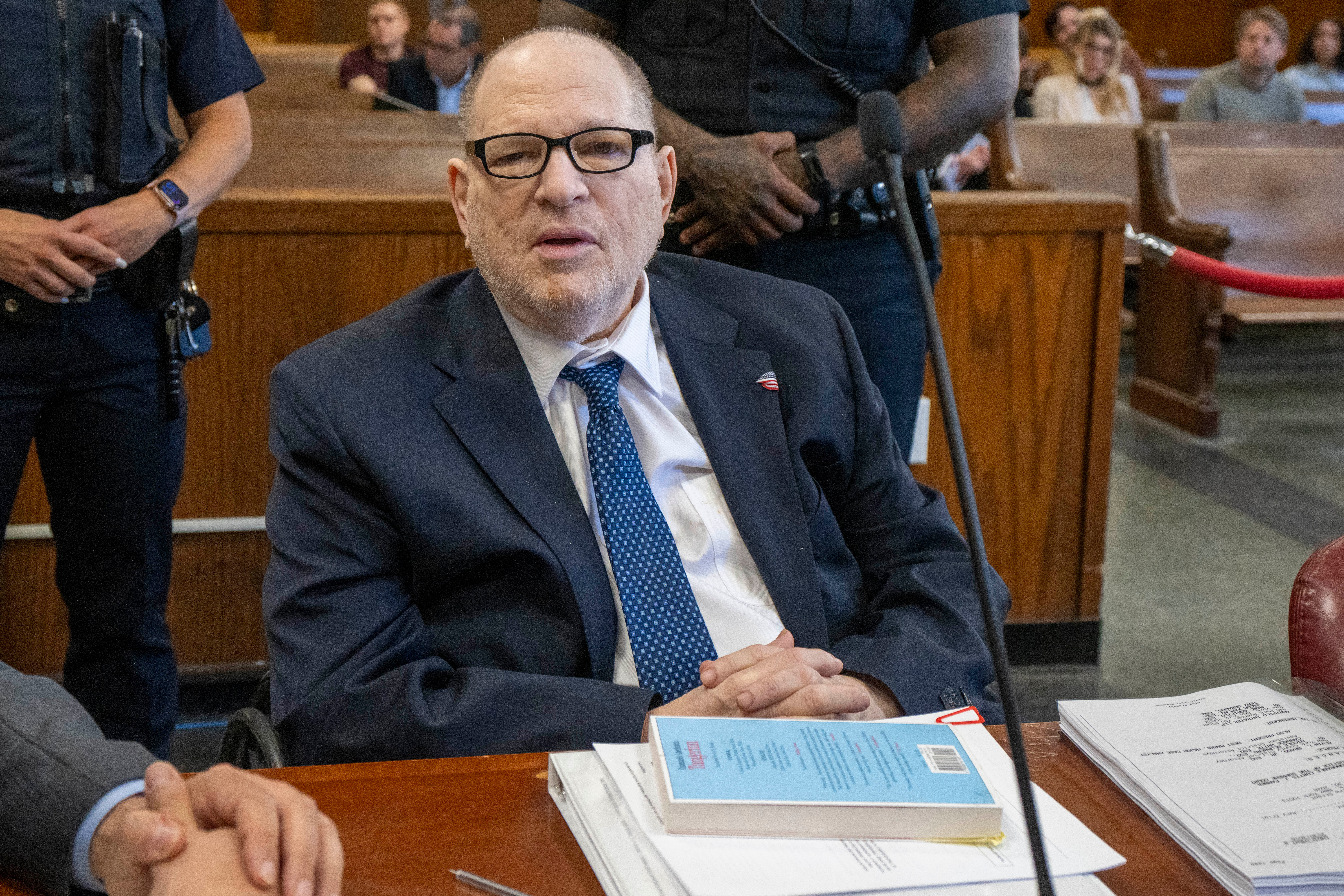 Weinstein accuser finishes 5 days of tense testimony