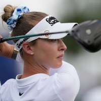 Nelly Korda goes bogey-free for 67 and shares the lead at LPGA in Mexico