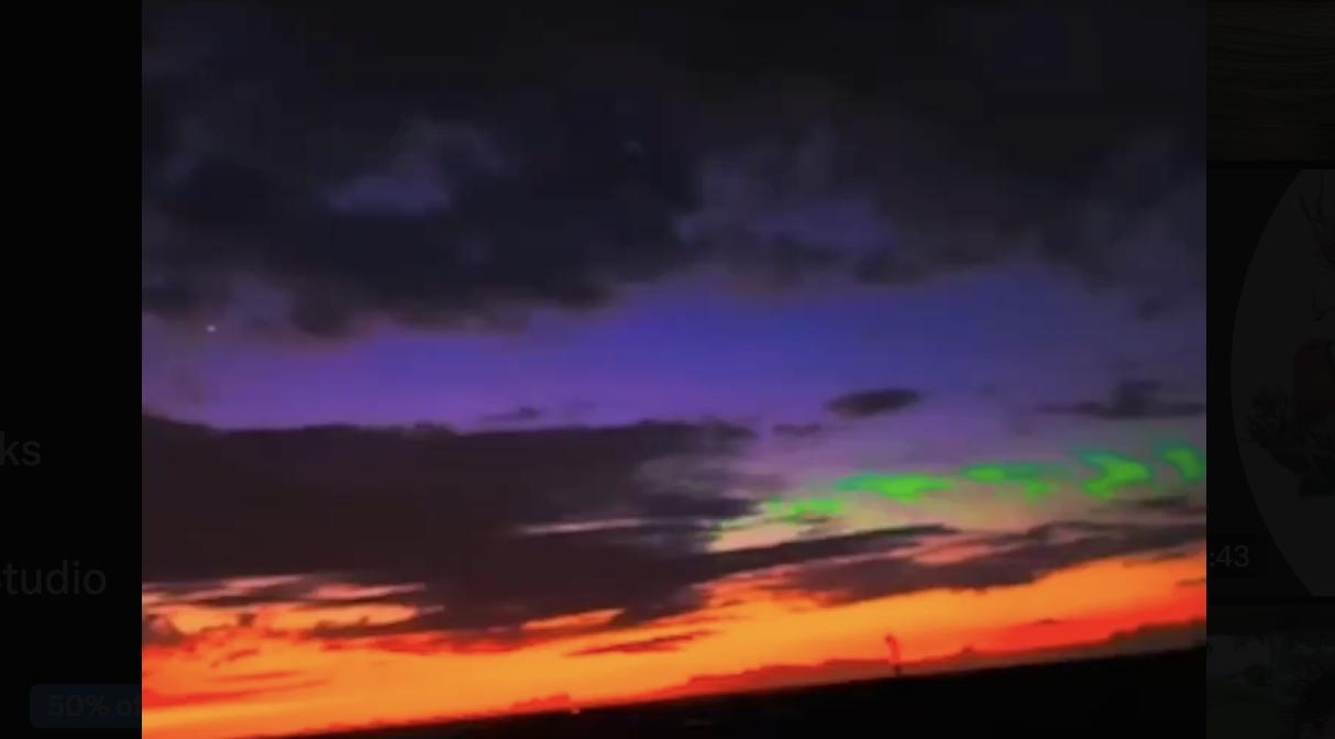 Have You Seen This? A green, glowing mystery
