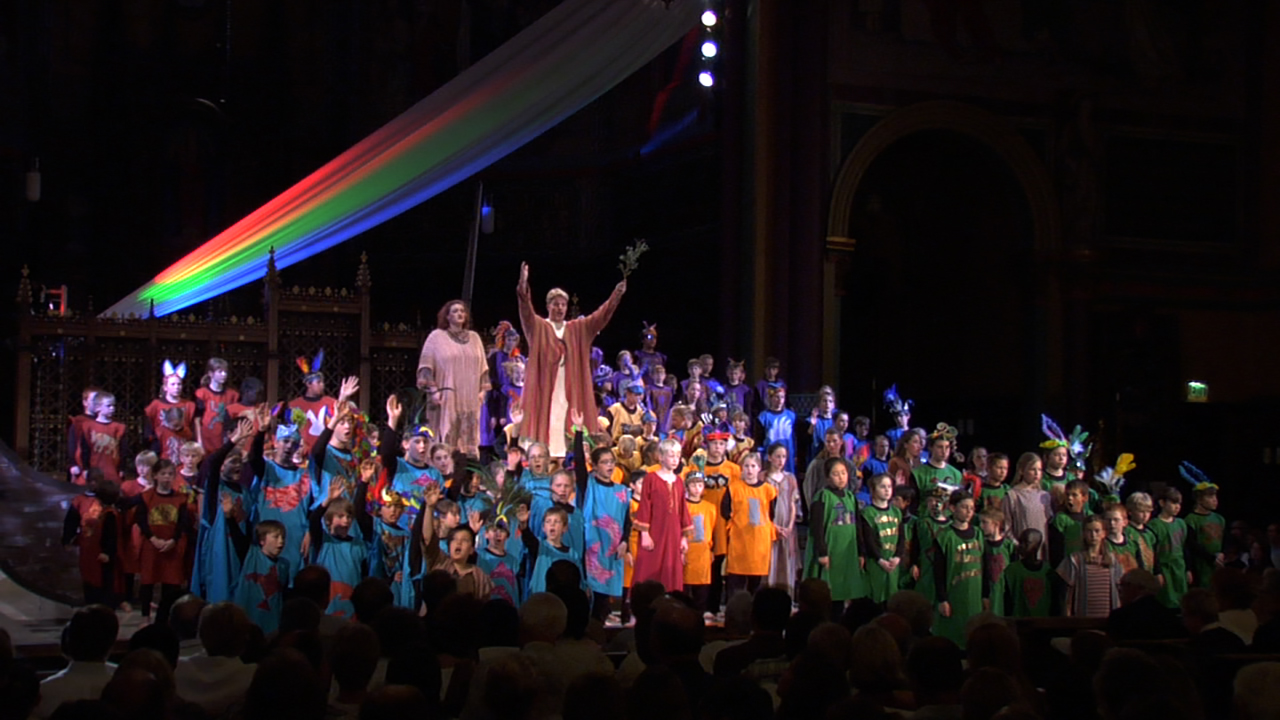 Madeleine Choir School celebrates 30 years with immersive opera depicting Noah's ark