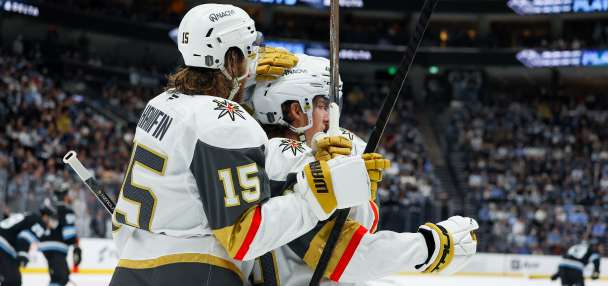 Mitch Marner scores twice to help Golden Knights eliminate Mammoth with Game 6 win