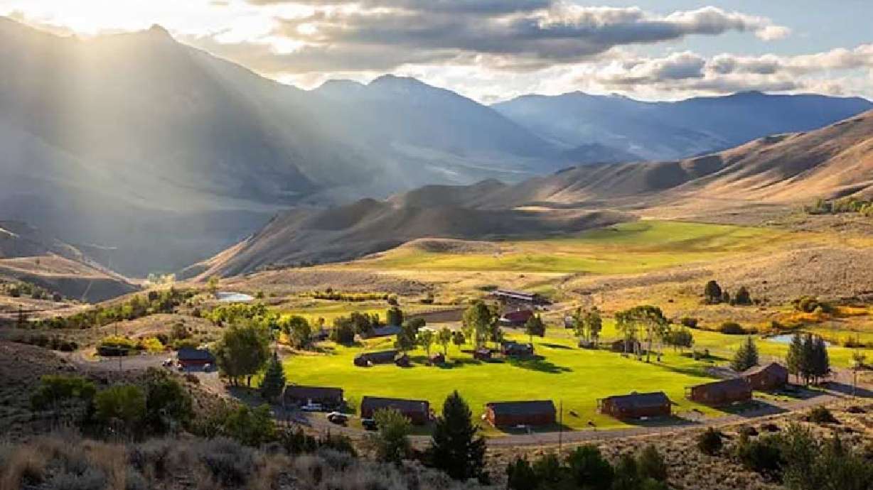 The 670-acre Twin Peaks Ranch near Salmon, Idaho, which is now a state park. A public open house will be held on June 27.