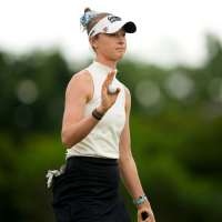 Nelly Korda taps in for eagle and a 67 to build a 3-shot lead in Mexico