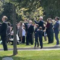 Alan Osmond remembered with music, fireworks and surprise at funeral services