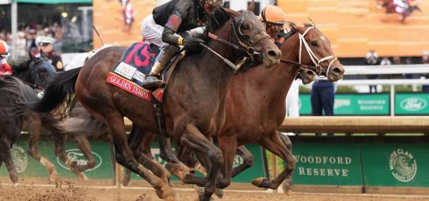 Cherie DeVaux must decide if Golden Tempo will run Preakness for a shot at the Triple Crown