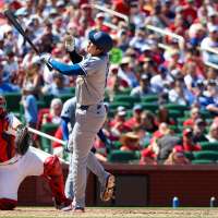 Dodgers' Shohei Ohtani goes hitless in 4th straight game for the 1st time since 2022