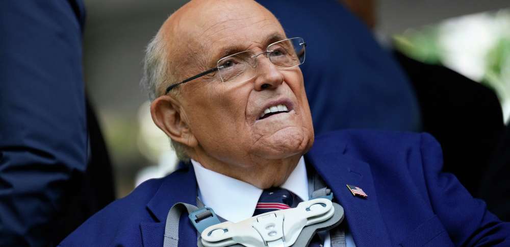 Former New York Mayor Rudy Giuliani in hospital in critical condition, spokesperson says