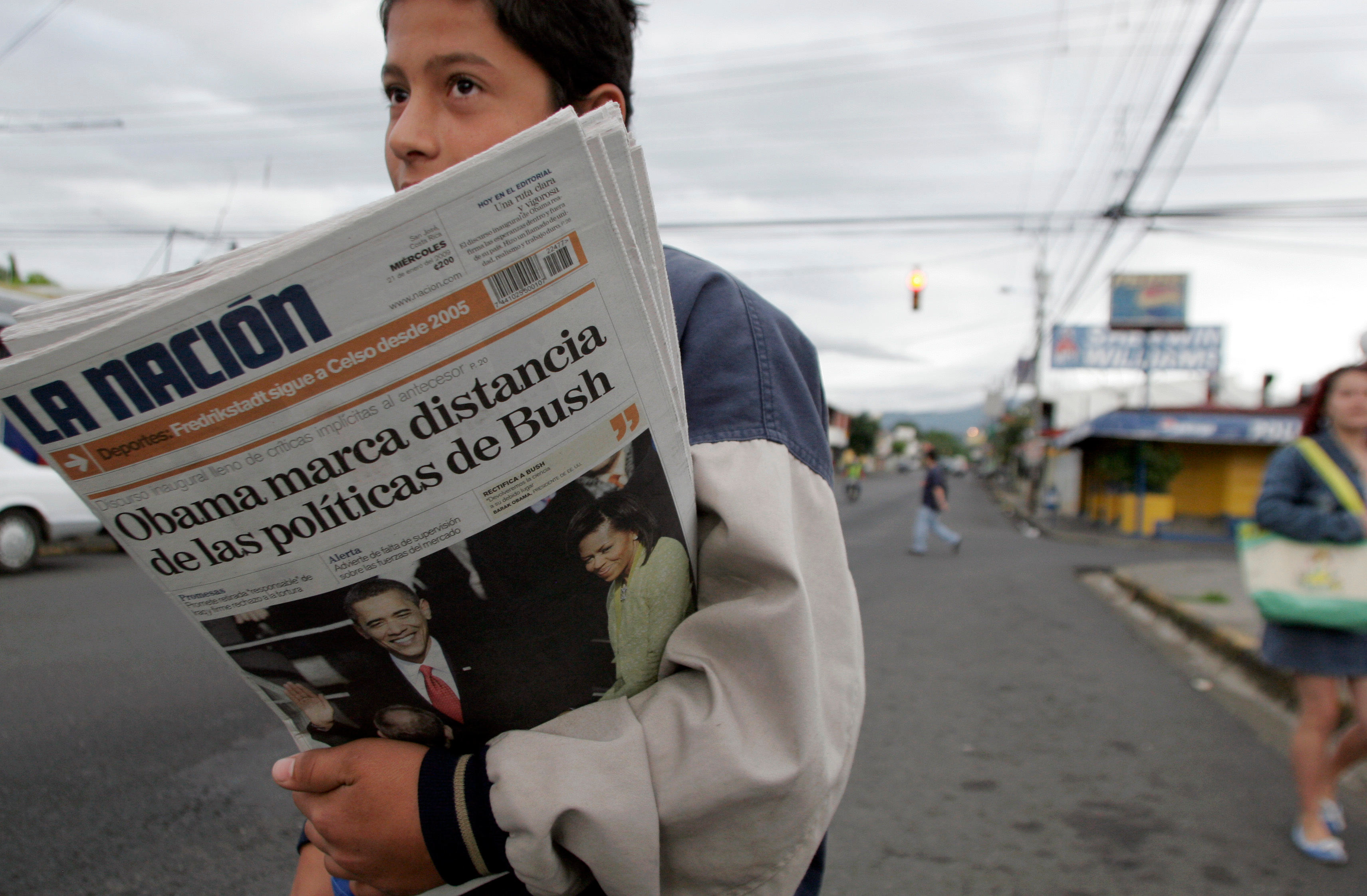 Costa Rica's top newspaper says US revoked visas of its executives