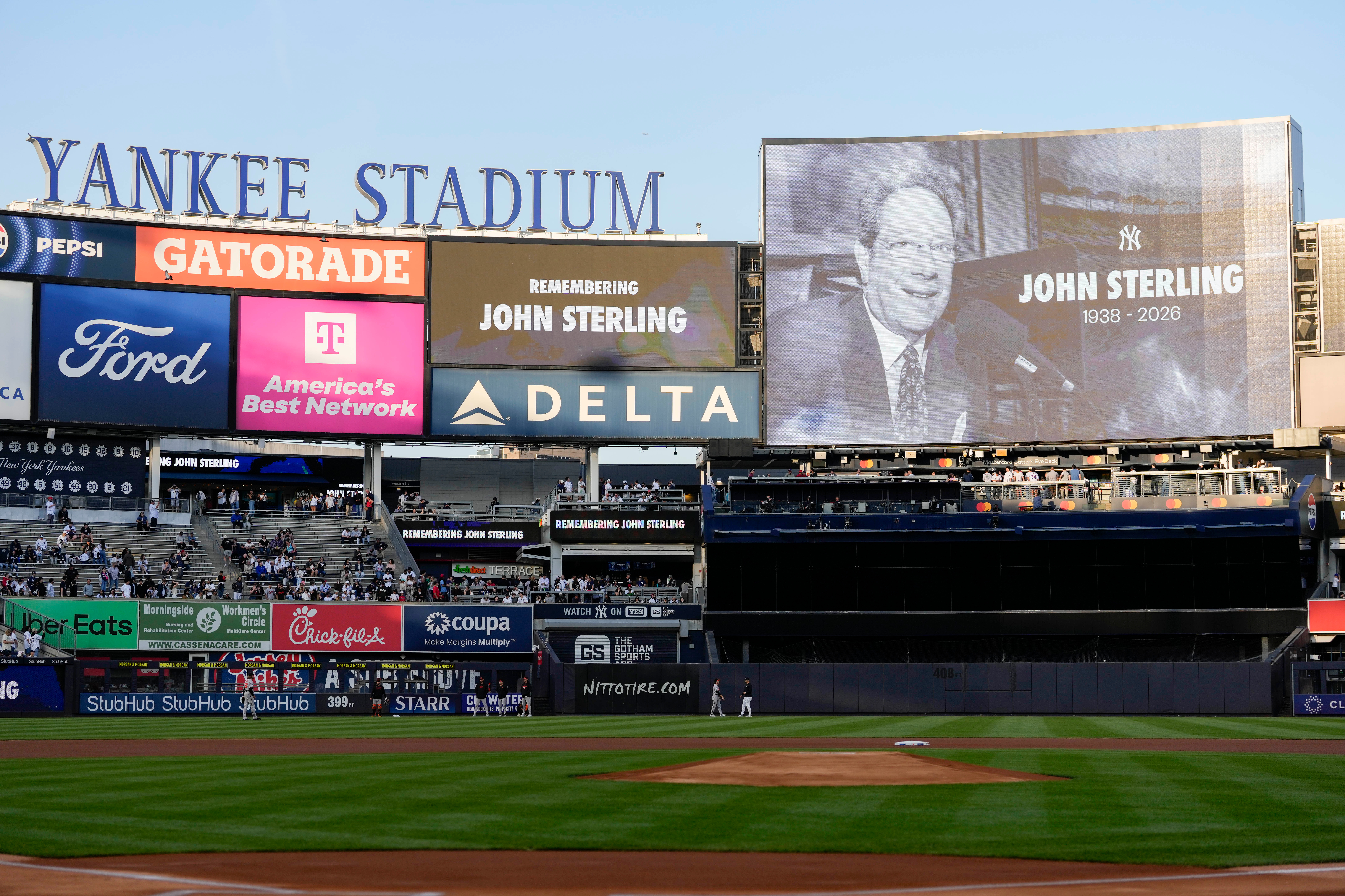 Judge wants new Bronx tradition: Sterling's voice booming "Theee Yankees win!" before Sinatra song