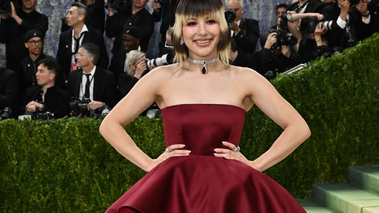 Alysa Liu arrives at The Metropolitan Museum of Art's Costume Institute benefit gala celebrating the opening of the "Costume Art" exhibition on Monday, May 4, 2026, in New York.