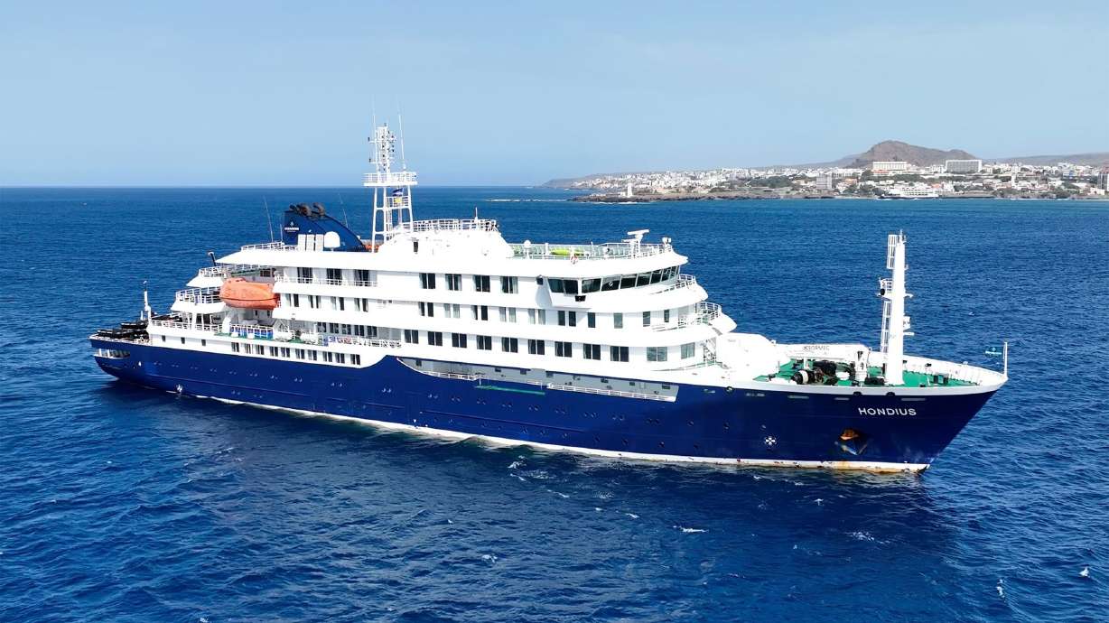 The MV Hondius is currently off the coast of Praia, Cape Verde in West Africa. Some human-to-human transmission may have occurred on board the cruise ship hit by a hantavirus outbreak that has left three people dead and several others ill.