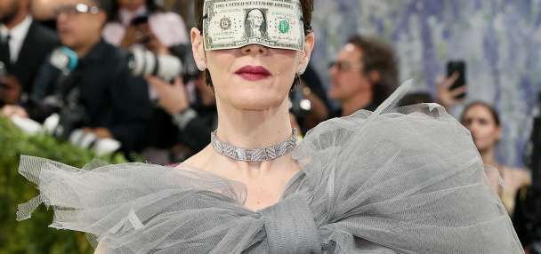 Guess who? On fashion's ultimate red carpet, stars hid in plain sight