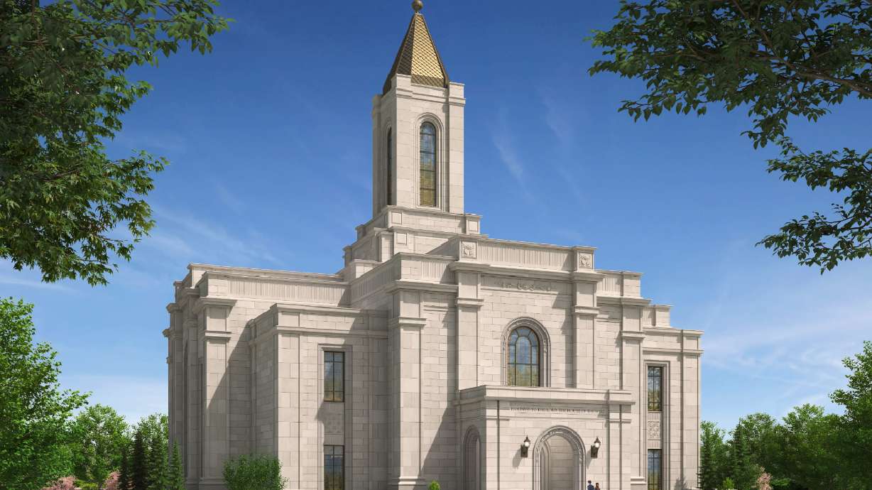 The church announced Monday that the Montpelier Idaho Temple will be dedicated in October following an open house in September.