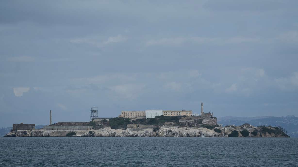 A lone coyote stunned biologists when it paddled to Alcatraz Island, a former federal prison in the San Francisco Bay surrounded by waters notorious for thwarting prisoners' escapes.