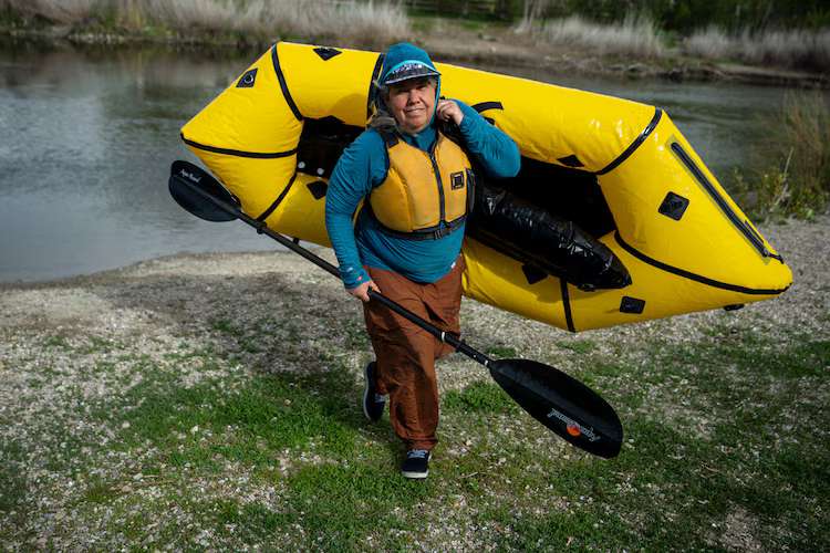 Amy Brunvand at the Jordan River in Murray on April 13, 2026.