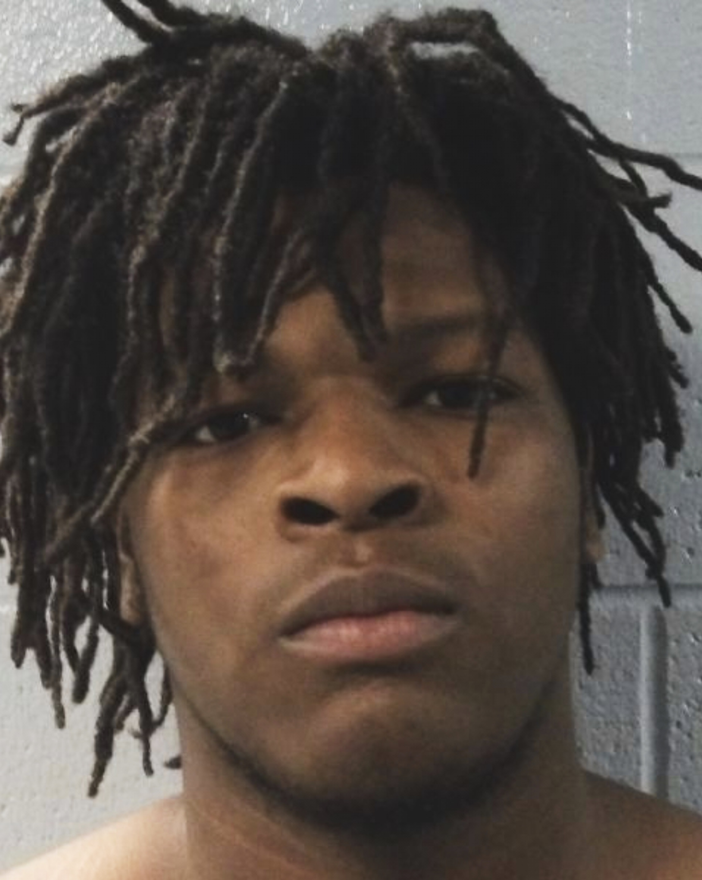 Jaylan A. Davis, who is charged in connection with a mass shooting that took place Sunday at Arcadia Lake, north of Oklahoma City. Davis turned himself in to police on Wednesday after an arrest warrant was issued.