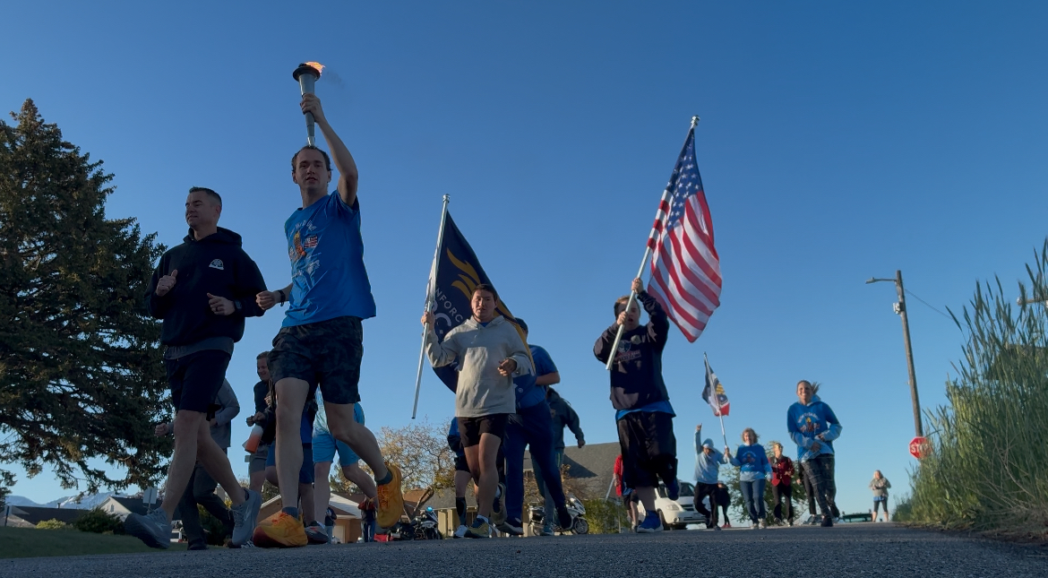 Special Olympics torch run reaches Utah Capitol