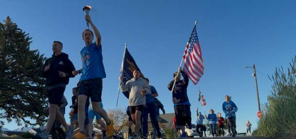 Special Olympics torch run reaches Utah Capitol