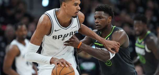 Wembanyama and Spurs rebound to hand Timberwolves largest postseason defeat, 133-95, to even series