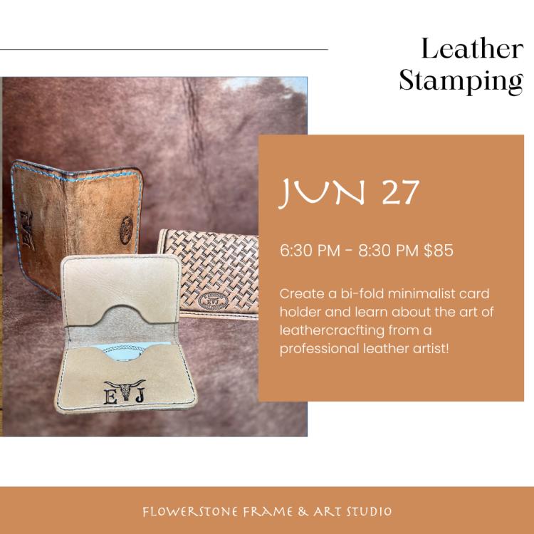 Leather Stamping Workshop
