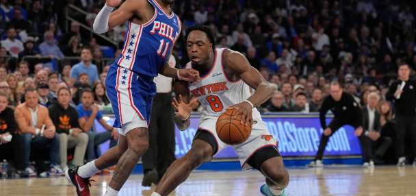 OG Anunoby is questionable for Game 3 and day to day with a strained hamstring, AP source says