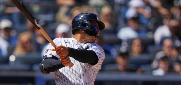 Grisham leads Yankees over Rangers 9-2 for 16th win in 19 games but Domínguez hurt hitting wall