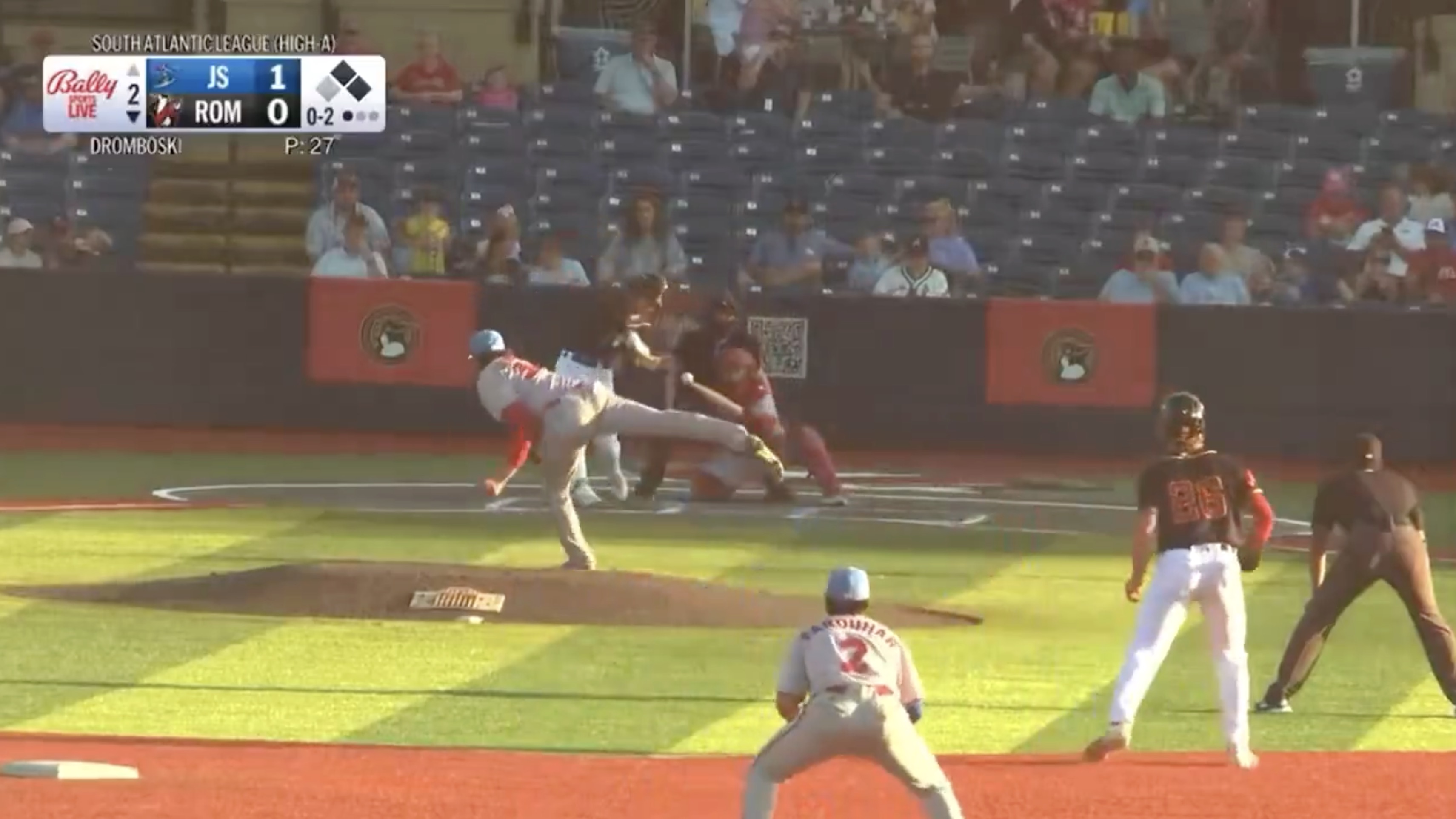Have You Seen This? You'll never guess where this baseball lands 