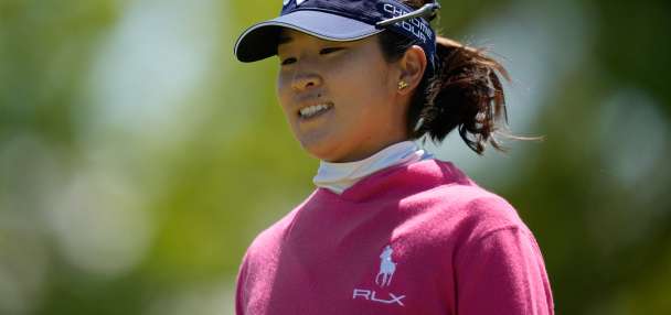 Andrea Lee has a big finish for a 66 to the lead the Mizuho Americas Open