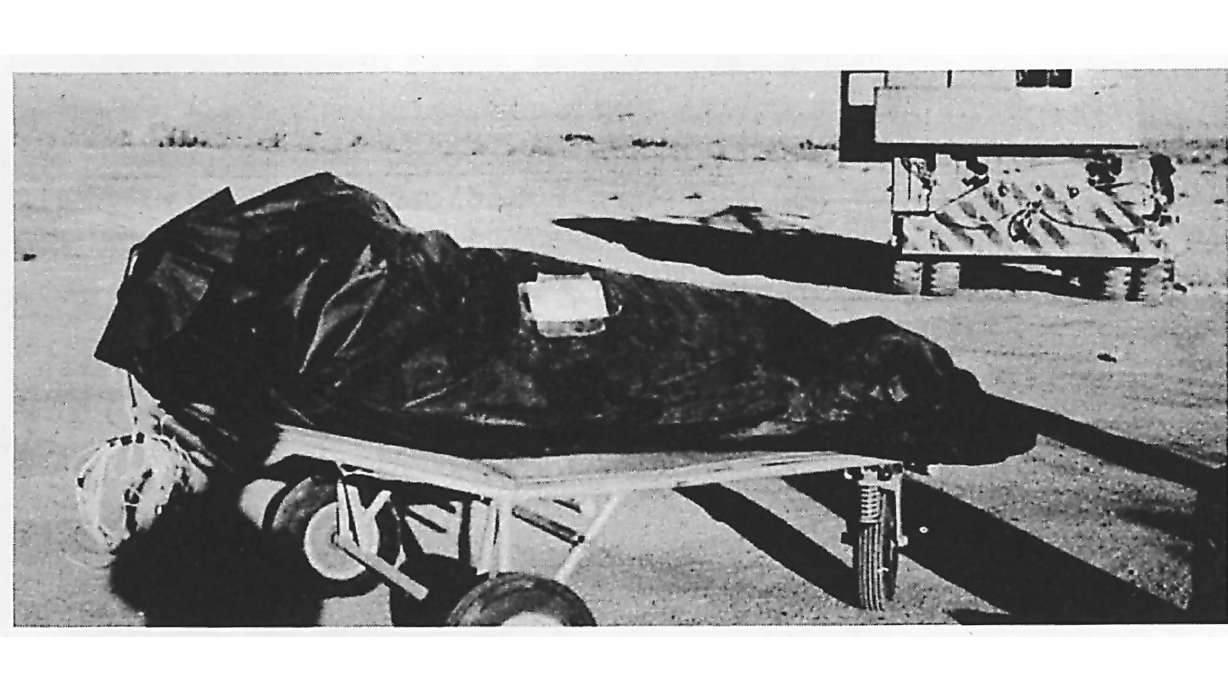 This photo is from the US Air Force's "The Roswell Report," released June 24, 1997, which discusses the alleged UFO incident in Roswell, N.M., in 1947.
