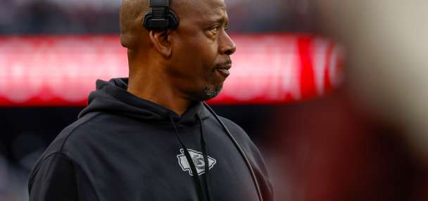 A domestic battery case against Chiefs assistant Dave Merritt is dismissed without prejudice