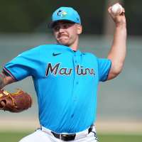 Robby Snelling makes his MLB debut for the Marlins in a 3-2 loss to the Nationals