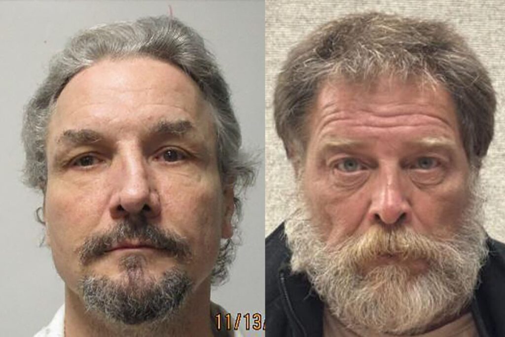 Forrest Lee Whittle, left, and Michael Ted Staples, right, were roommates in 1986 when Lisa Strong was killed. Whittle is incarcerated in 2026, and both men are registered sex offenders.