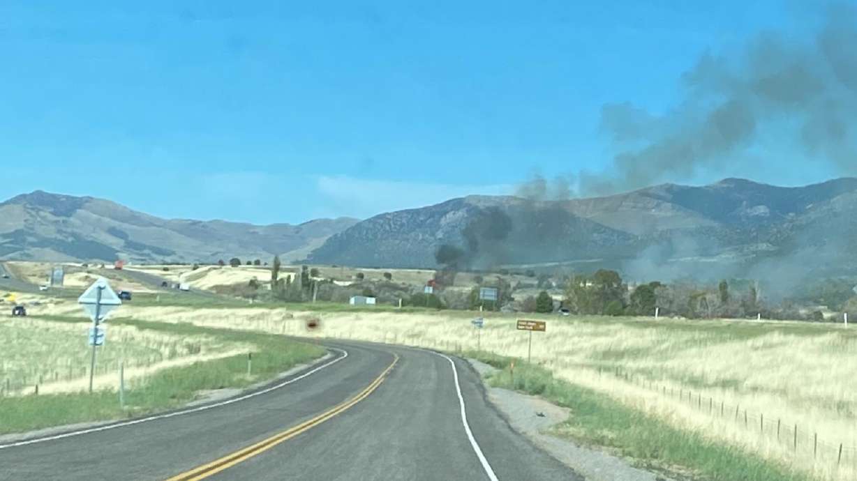 New Millard County wildfire threatening structures | KSL.com