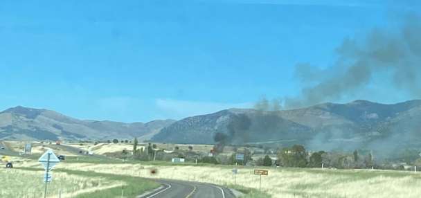 New Millard County wildfire deemed human-caused; structures no longer at risk
