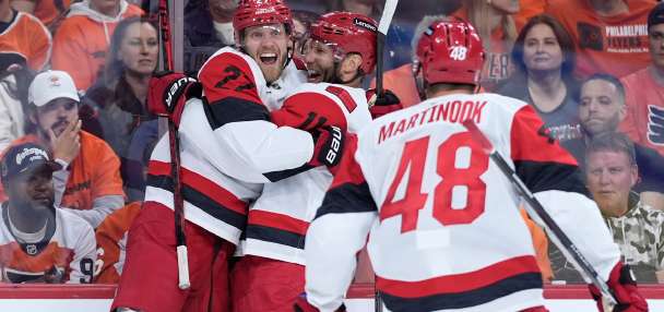 Carolina and Colorado have yet to lose in these NHL playoffs, making history with their hot starts