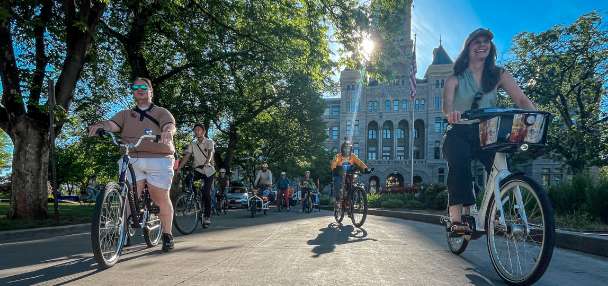 Greenbike nears its 1 millionth ride — and it's looking forward to many more