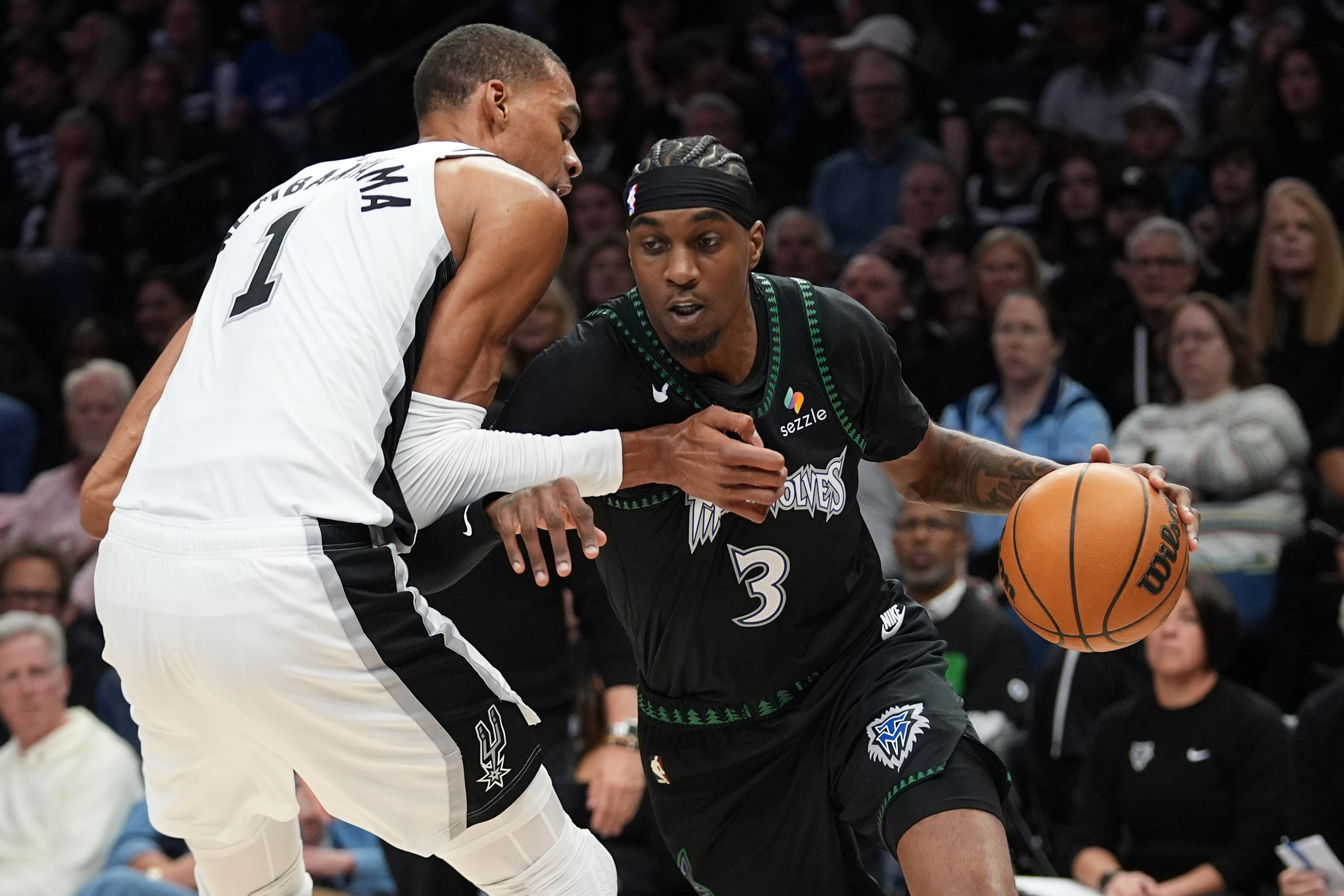 Wembanyama gives the Spurs another gem in a 115-108 win over the T-wolves to take a 2-1 series lead