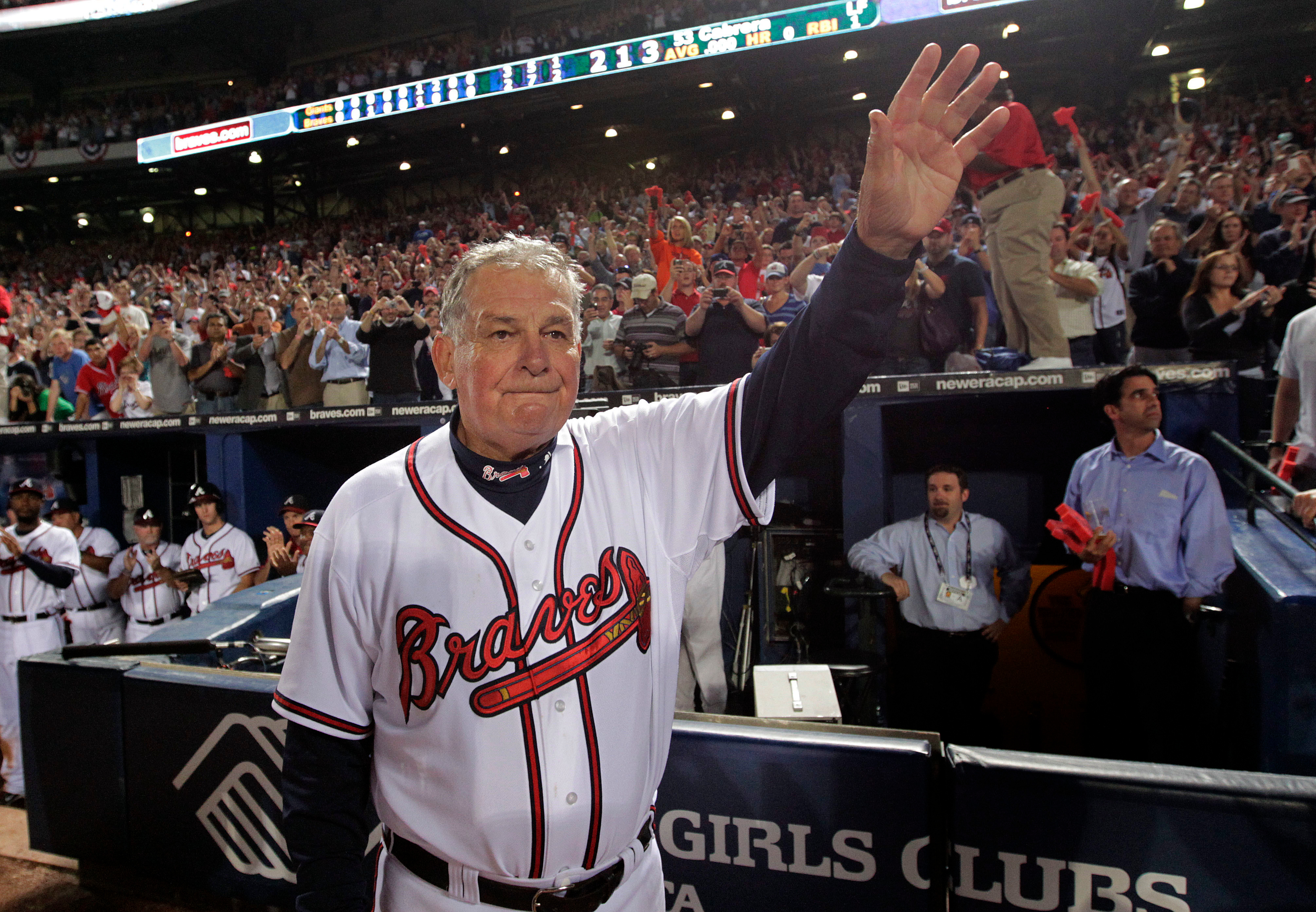 Bobby Cox, manager of the Atlanta Braves' teams that ruled the National League, dies at 84