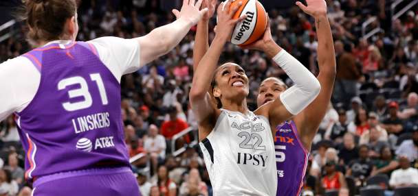 Mercury rout the Aces 99-66 to spoil Las Vegas' ring ceremony