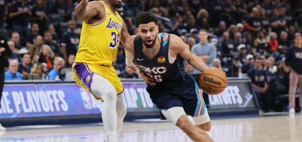 Ajay Mitchell is the Thunder's latest emergent star after his best career playoff game vs Lakers