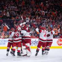 The Carolina Hurricanes are rolling in the NHL playoffs. Next is another lengthy between-rounds rest
