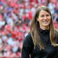 Marie-Louise Eta becomes first female head coach to win a Bundesliga game