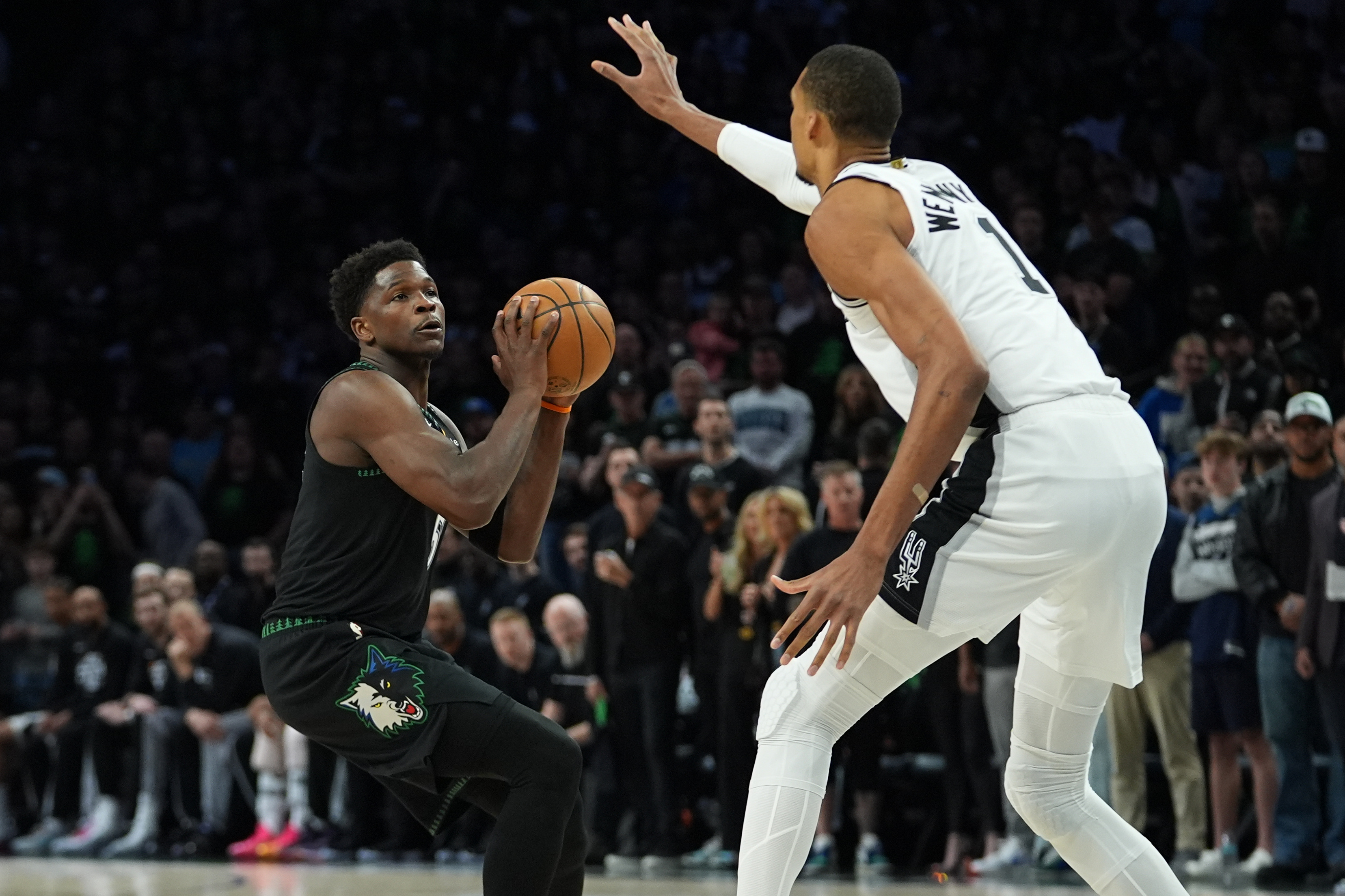Wembanyama gets ejected early in Spurs-Wolves Game 4 for elbowing Reid and drawing a Flagrant 2 foul