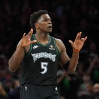 Edwards guides the Timberwolves past the Spurs 114-109 to tie the series after Wembanyama's ejection